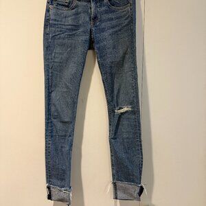 Rag & Bone Folded Skinny Jean Size 24